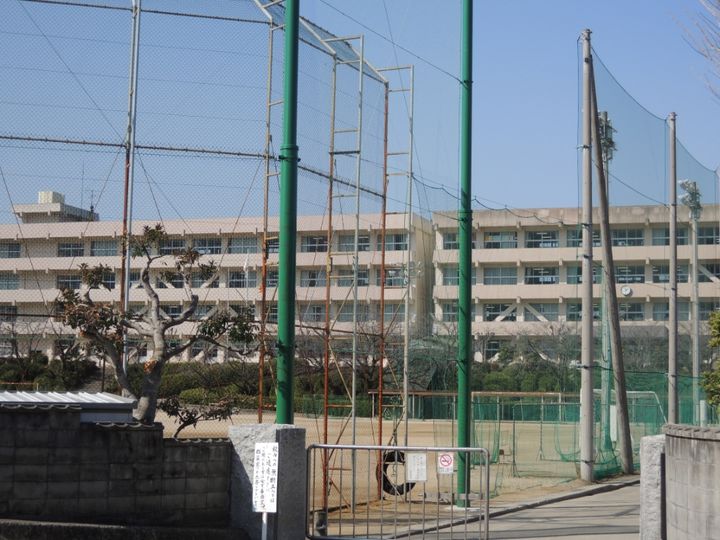 大西アパートの周辺