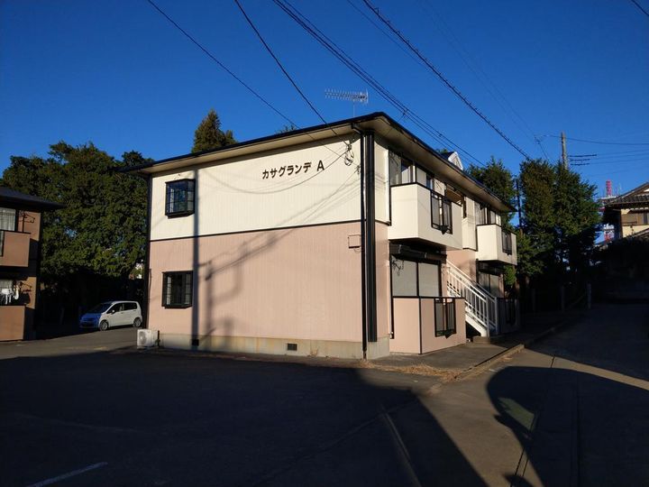 カサグランデB棟の地図