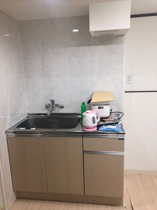 岡孝アパートのキッチン