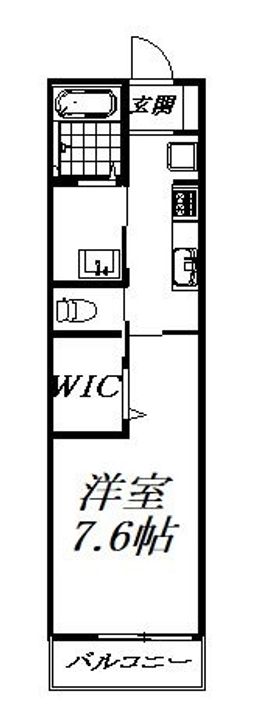 静岡県浜松市中央区龍禅寺町(アパート)の賃貸物件の間取り