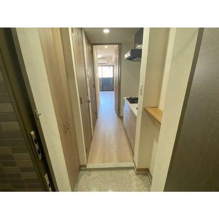 ルーブル横濱矢向弐番館の玄関