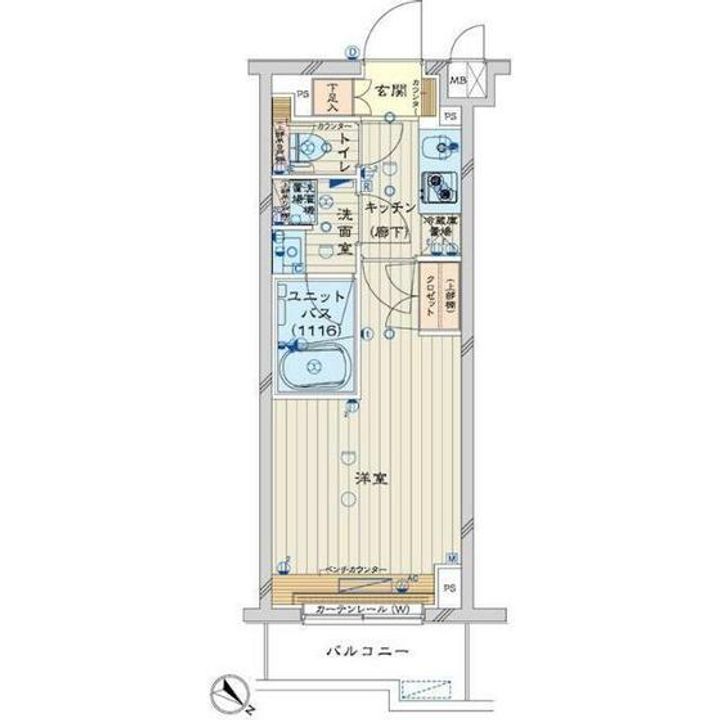 ルーブル横濱矢向弐番館の間取り