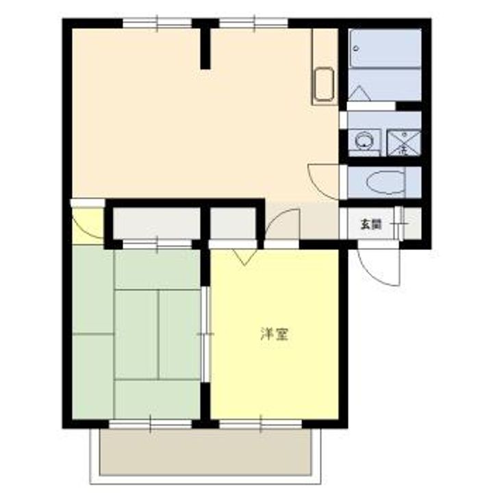カサグランデA棟の間取り