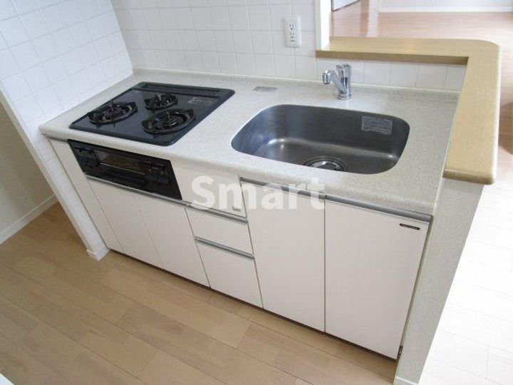 東京都中野区本町6(マンション)の賃貸物件のキッチン