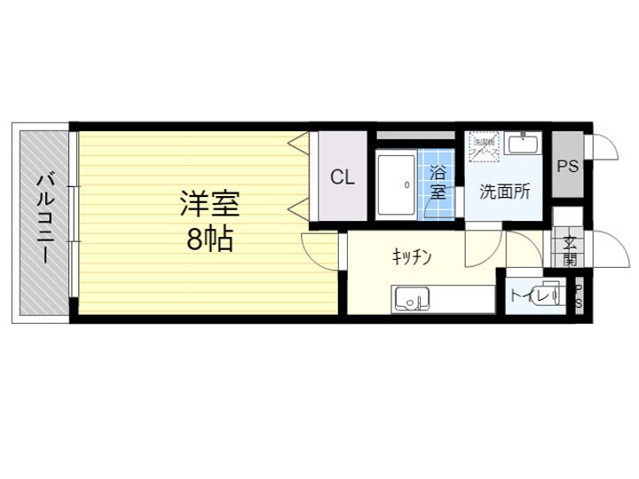セゾン日出の間取り