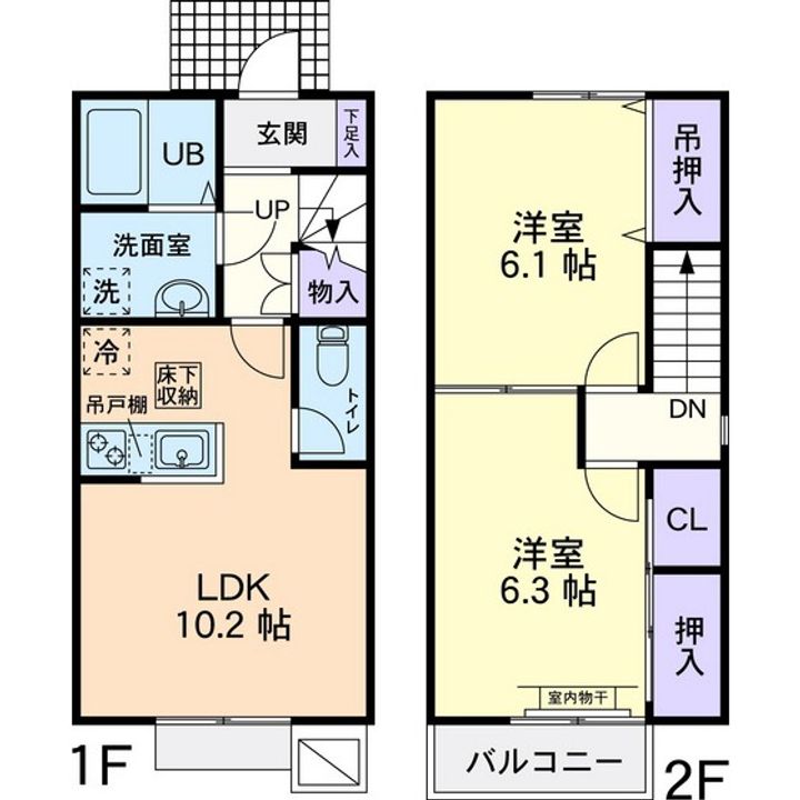 Rinka(凛花)Aの間取り