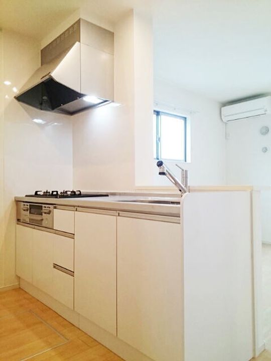 熊本県熊本市中央区八王寺町(アパート)の賃貸物件のキッチン