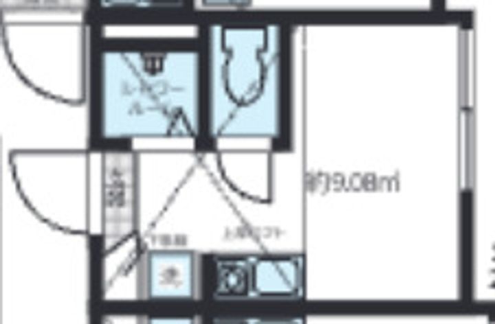 東京都葛飾区新小岩4(アパート)の賃貸物件の間取り