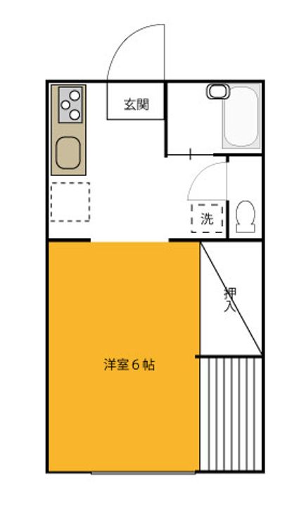 キーウエストの間取り