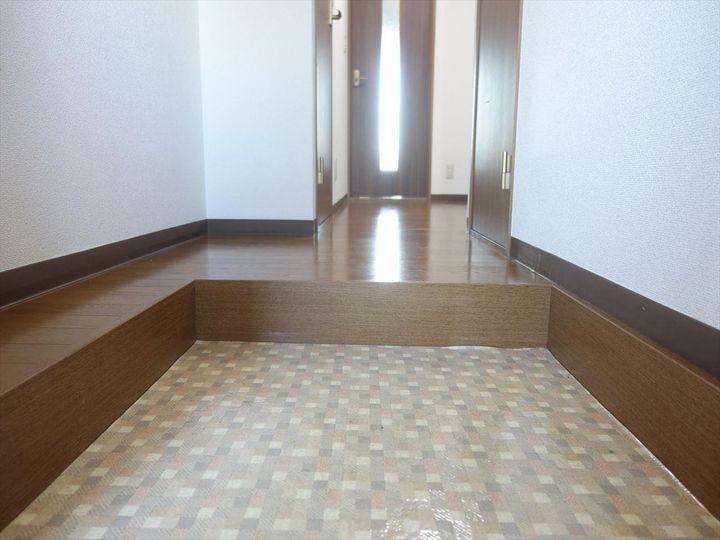 オールドゥパレの玄関