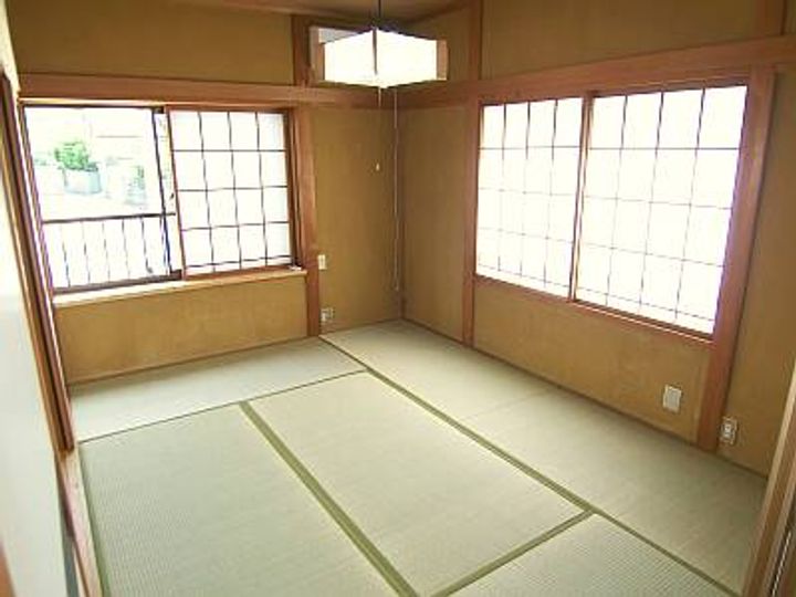 ハイツ江北の居間