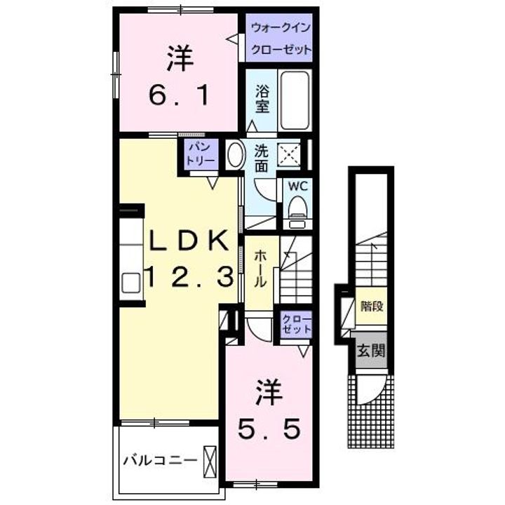 グランディアGの間取り