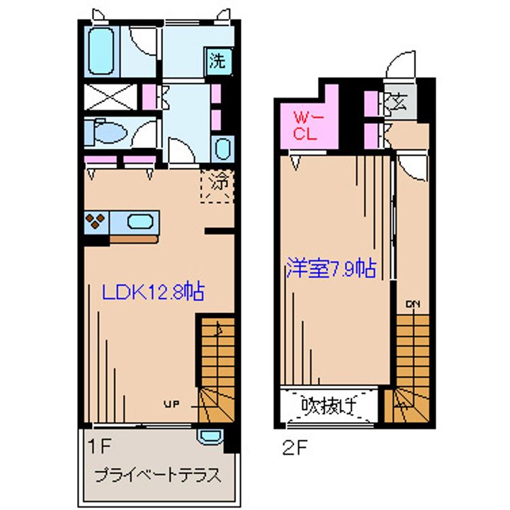 スタイリオ妙蓮寺の間取り