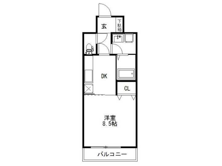 グリーンコート・みずほの間取り