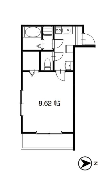 Foresta獨協大学前の間取り