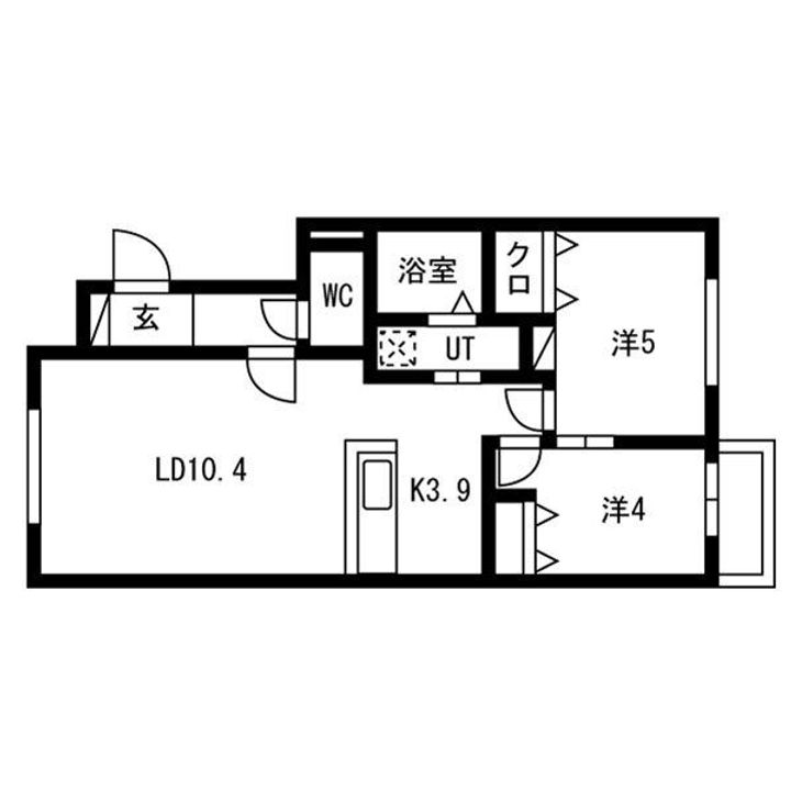 NRJニシオカの間取り