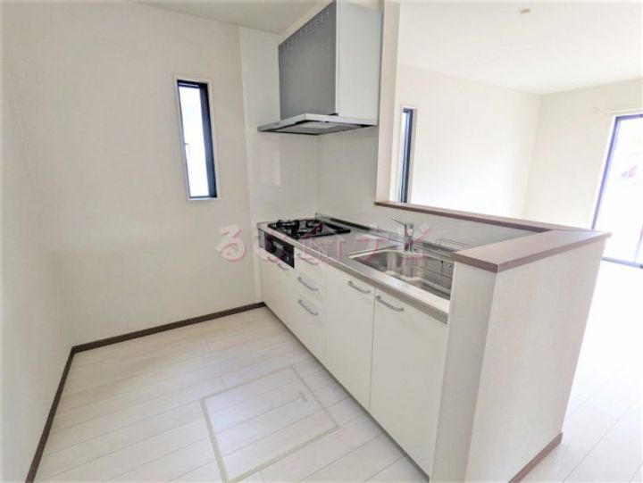 福岡県福岡市南区南大橋2(一戸建)の賃貸物件のキッチン