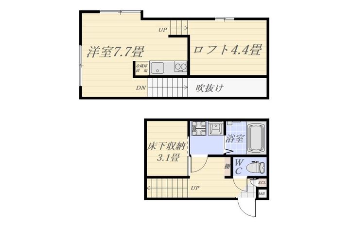branch鴨池の間取り