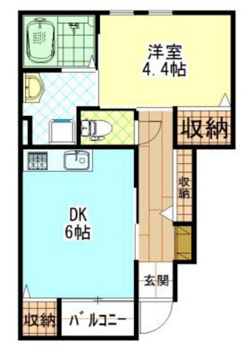 アムール雅の間取り
