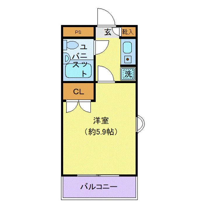 ジョイフル池上の間取り