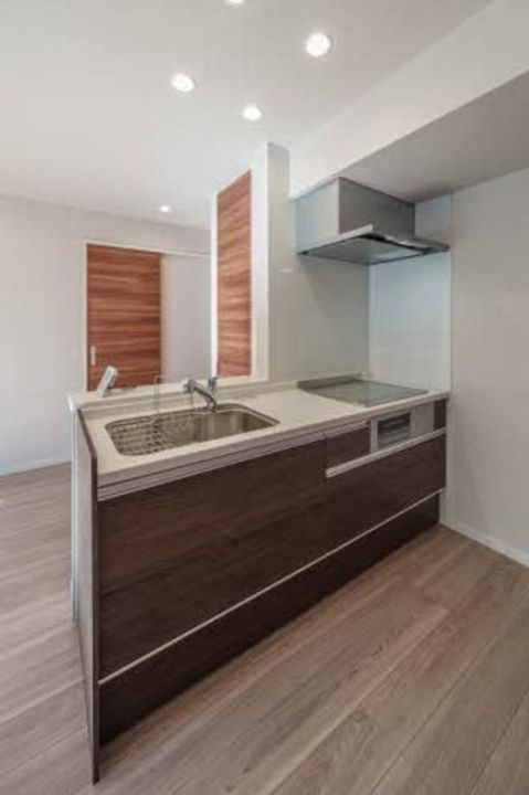 福島県郡山市赤木町(マンション)の賃貸物件のキッチン