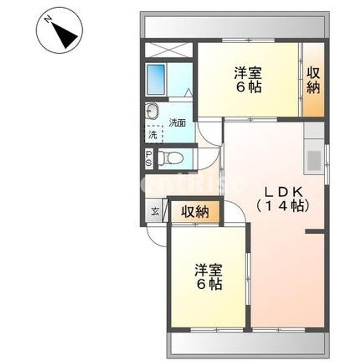 栄東ハイツの間取り