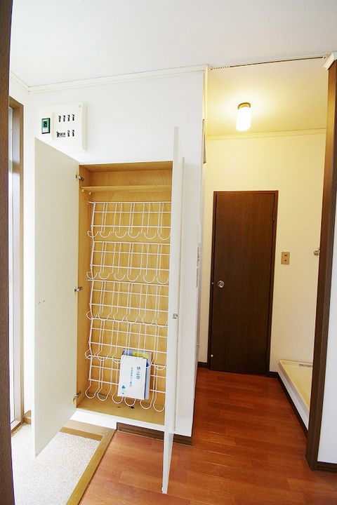 セキスイハイツの玄関