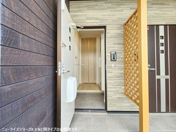 セレーノ カーサの玄関