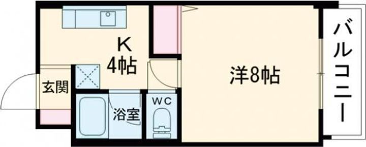アヴァンセ中筋IIの間取り