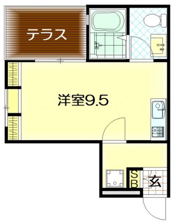 兵庫県尼崎市武庫之荘1(マンション)の賃貸物件の間取り