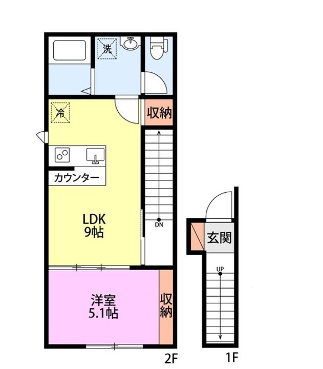 forte(フォルテ)の間取り