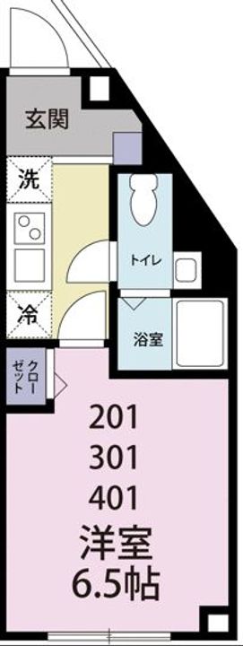 モンレーヴ南千住の間取り
