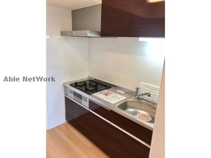 愛知県豊川市八幡町野路(アパート)の賃貸物件のキッチン