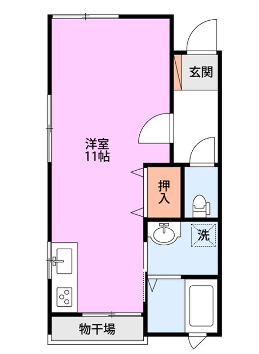 サンプレリュードIIの間取り