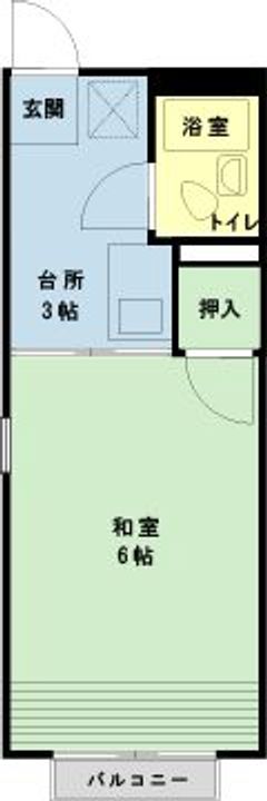 千葉県浦安市海楽1(アパート)の賃貸物件の間取り