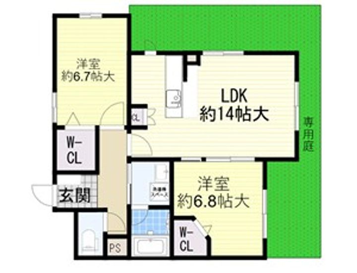 ヴェスタ芥川の間取り