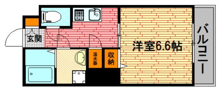 広島県三次市四拾貫町(マンション)の賃貸物件の間取り