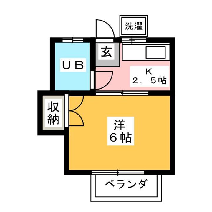 第2湘南ハイツの間取り