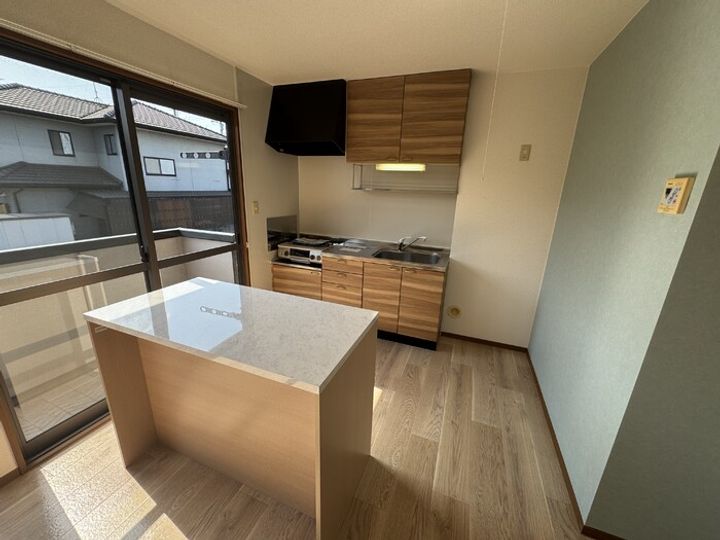 広島県福山市引野町東(アパート)の賃貸物件のキッチン