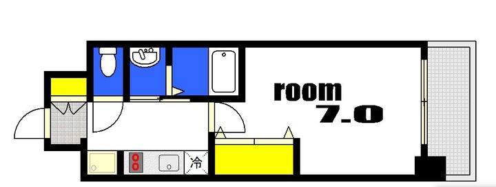 エステムコート広島国泰寺の間取り
