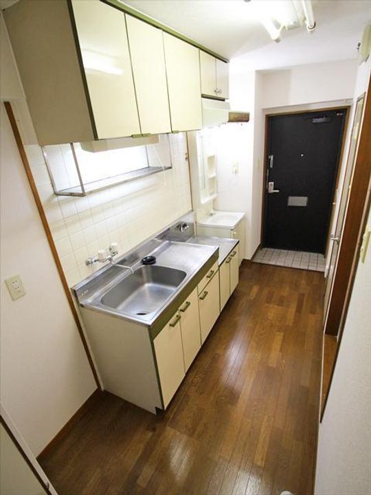 ロイヤルハイツ清水町のキッチン