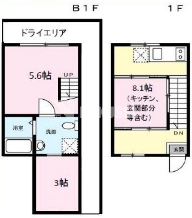 ARTZ八雲の間取り