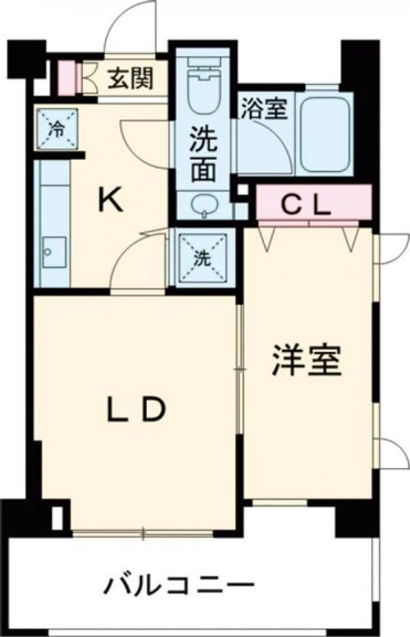 ミリアレジデンス洗足の間取り