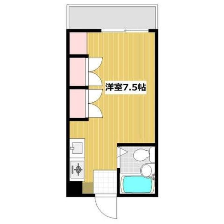 GコーポIの間取り