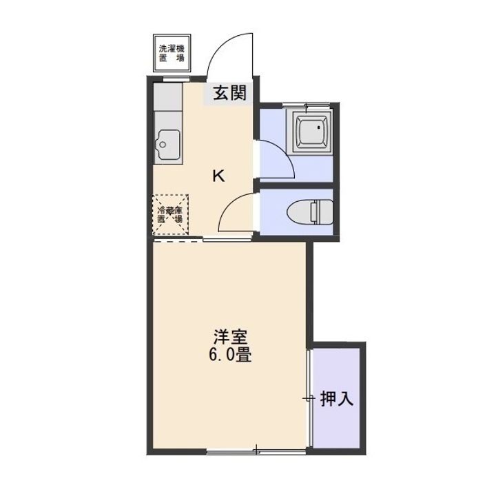 パールハイツの間取り