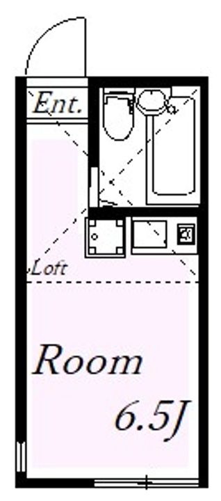 ユナイト大道ヘンリーパーセルの間取り