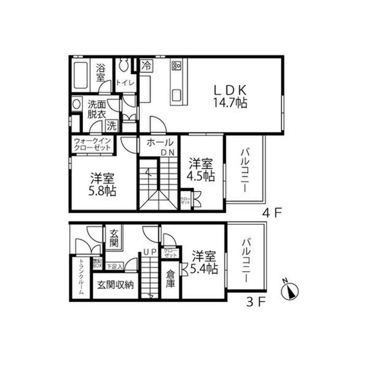 OASiS Premier Garden Villaの間取り