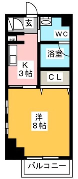 リヴェール麻布十番の間取り