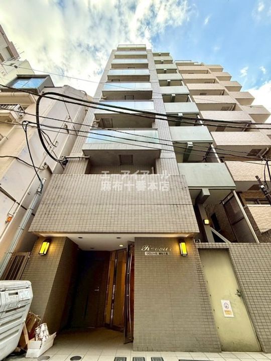 リヴェール麻布十番の外観