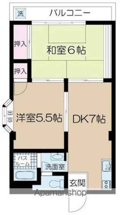 メゾンダイワの間取り